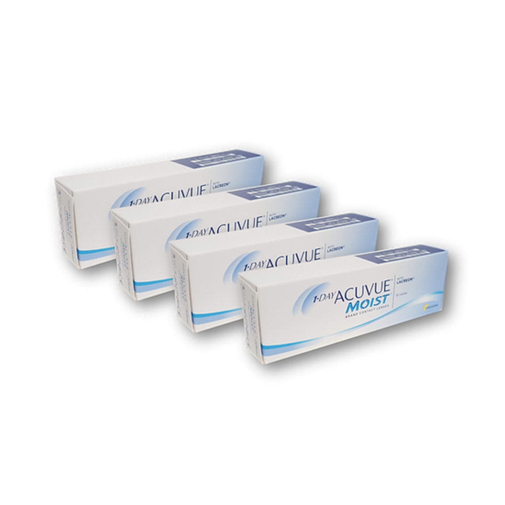 ACUVUE MOIST ONE DAY - 4 CAJAS