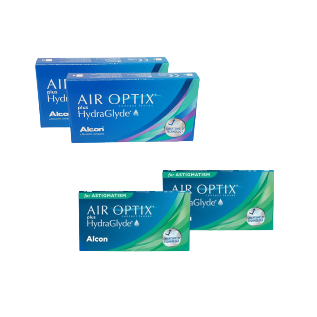 PROMO - 2 Air Optix Plus + 2 Air Optix for Astigmatism