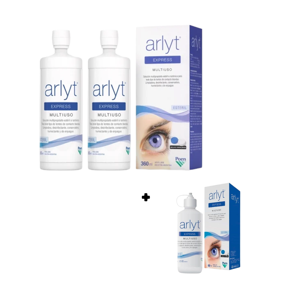 Arlyt Express 360ml X2 + muestra 60ml