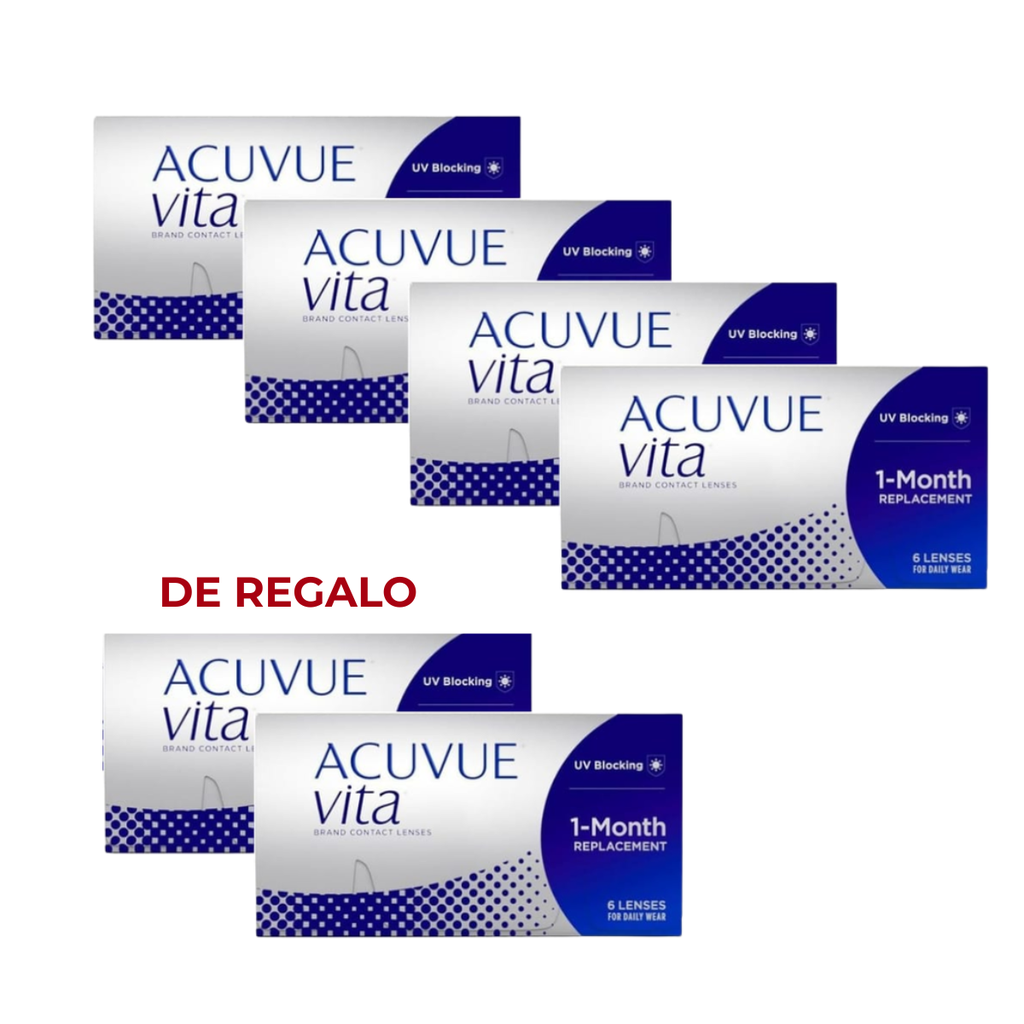 Acuvue Vita - 4 Cajas y 2 Regalo