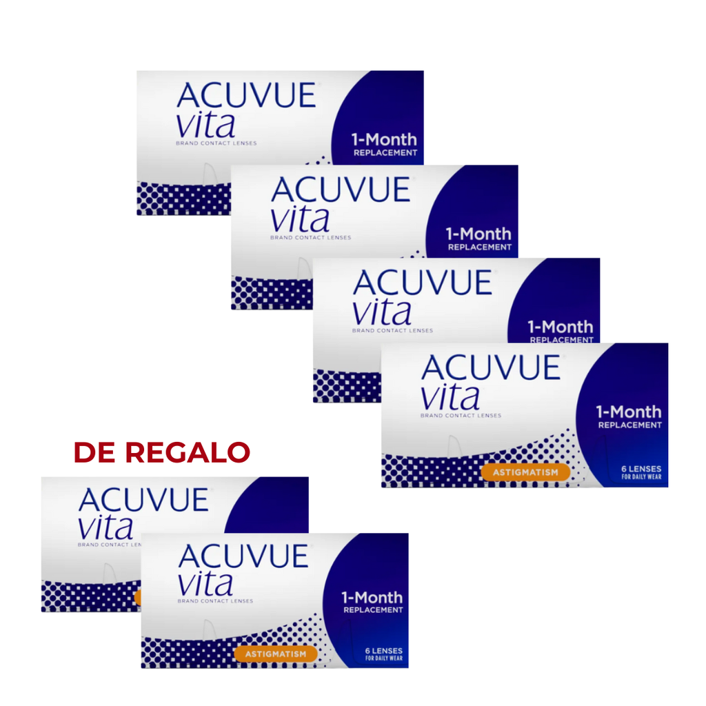 Acuvue Vita For Astigmatism - 6 cajas