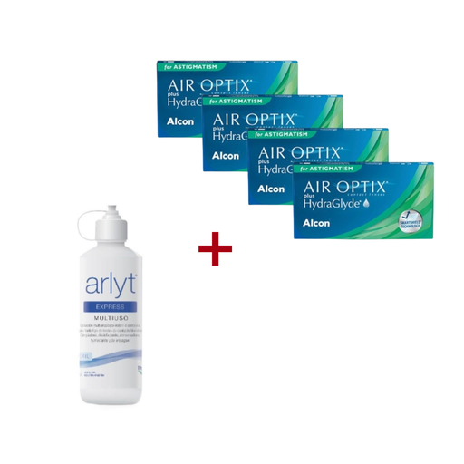 AIR OPTIX FOR ASTIGMATISM 4 CAJAS