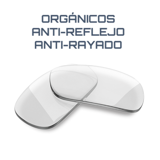 [Antirreflejo y Anti rayado] Cristales Orgánicos con Antirreflejo y Anti rayado