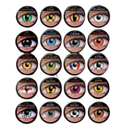 Lentes de Contacto Locos Halloween