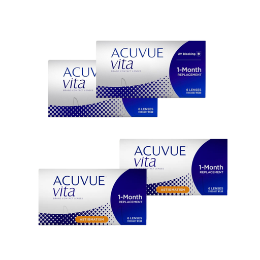 PROMO - 2 Acuvue Vita + 2 Acuvue Vita for Astigmatism