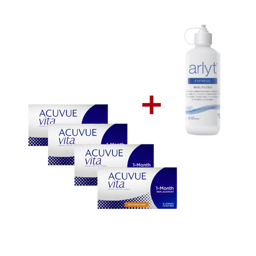 Acuvue Vita For Astigmatism - 4 cajas